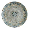 Piatto Piano Mosaic Blu ø 30 cm BONNÀ