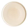 Piatto Piano Ripple Mirage Beige con Bordo ø 28 cm BONNÀ