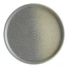 Piatto Piano Ripple Horn Grigio con Bordo ø 28 cm BONNÀ