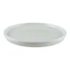 Piatto Piano Hygge Bianco con Bordo ø 22 cm BONNÀ