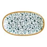 Piatto Ovale Calif Blu 34x19 cm BONNÀ