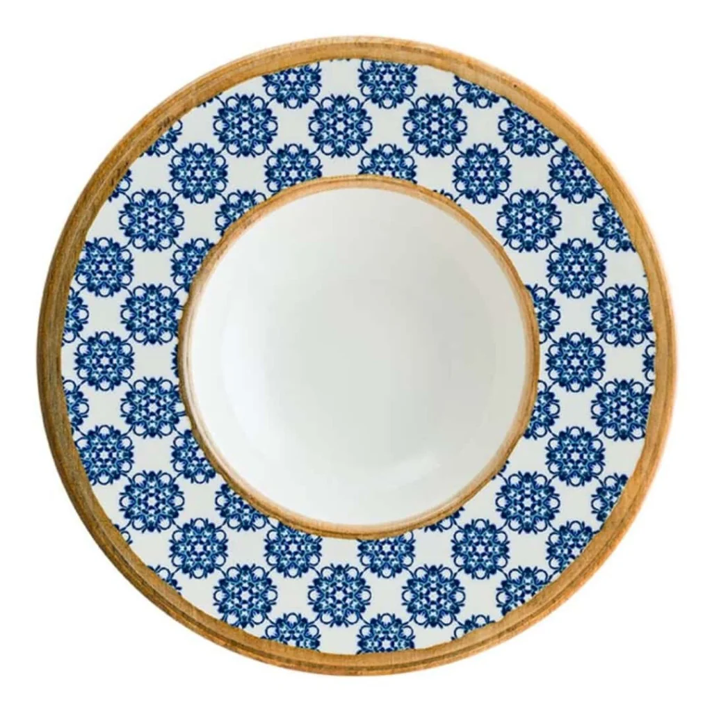 Piatto Pasta Bowl Calif Blu 28 cm BONNÀ