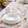 Piatto Fondo Neve Bone China ø 24 cm SAMBONET PADERNO