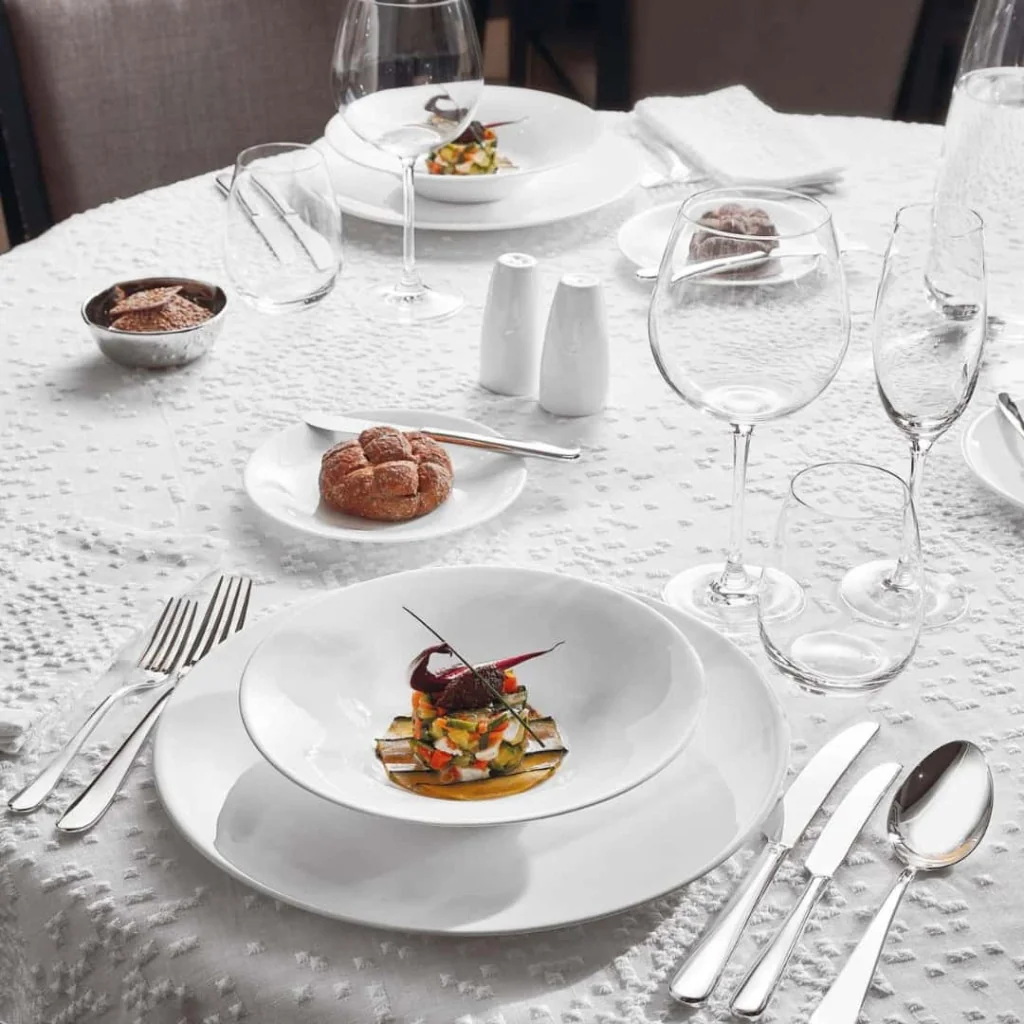 Piatto Fondo Neve Bone China ø 24 cm SAMBONET PADERNO
