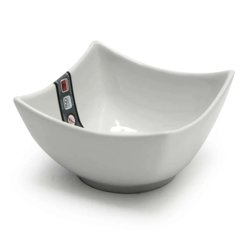 Coppetta Quadrata Just White Bianca 9,5 cm DT