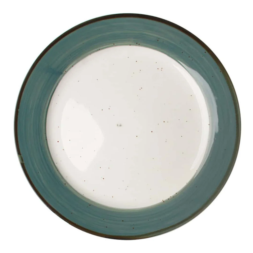 Piatto Piano Tondo Justcolor Verde Ottanio ø 21 cm DT