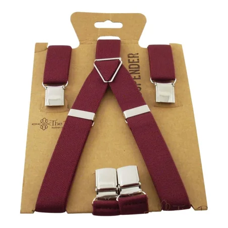 Bretelle Elastiche Rosse THE BARS