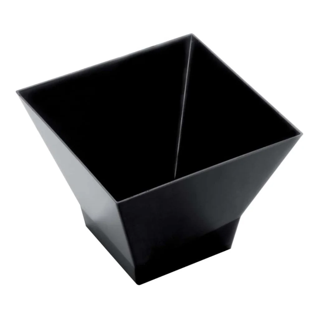 Coppetta Pagoda Nera 200cc 12 pz GOLD PLAST