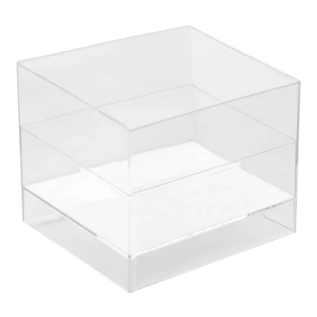 Coppetta Cube Trasparente 60 cc 15 pz GOLD PLAST