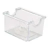 Vaschetta Porta Zucchero Trasparente 8x5x5 cm LEONE