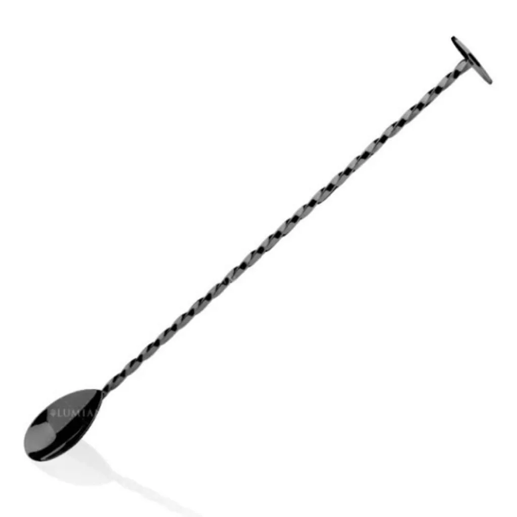 Cucchiaio Mescolatore Placcato Nero 28 cm LUMIAN