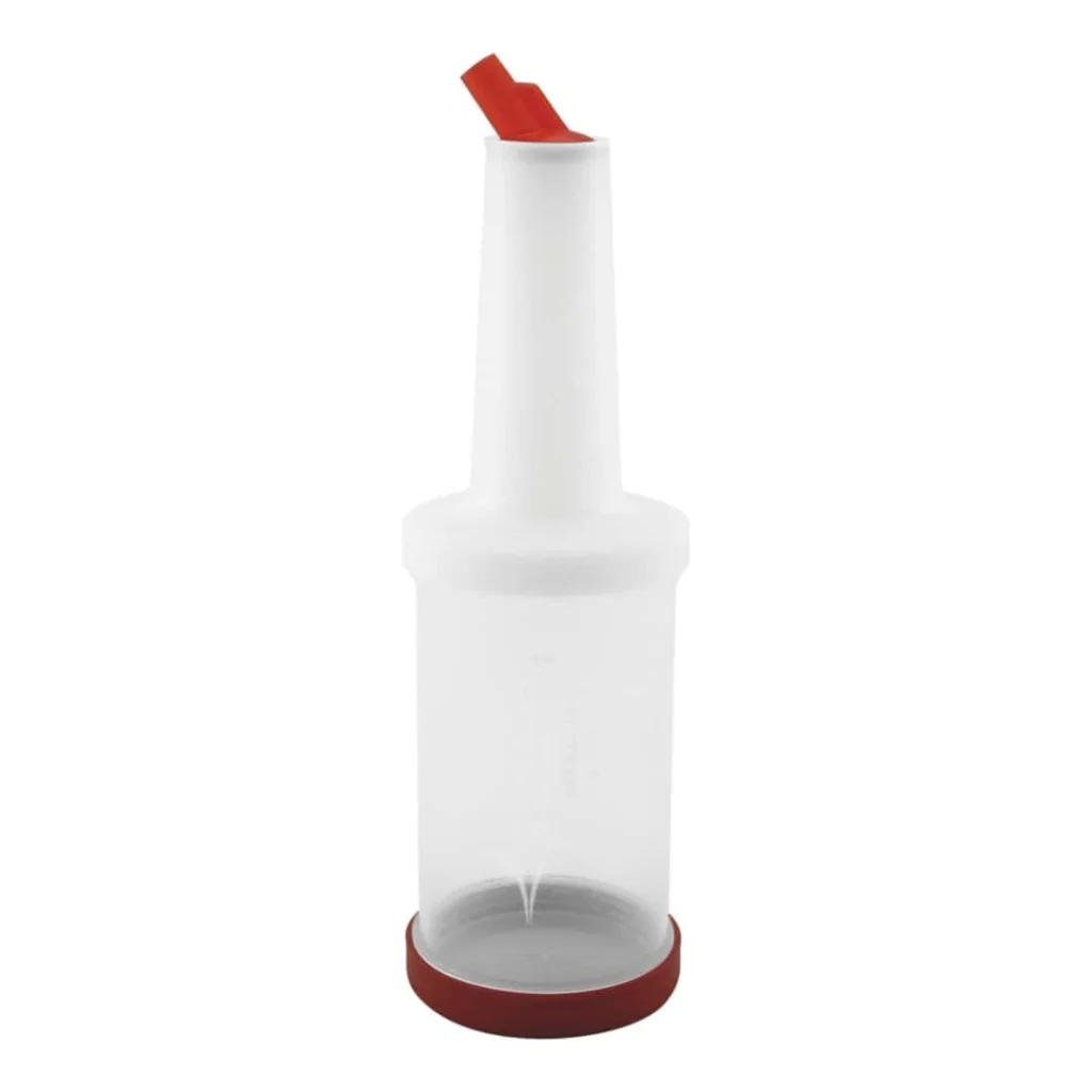 Contenitore Succhi e Topping Rosso 1 Lt THE BARS