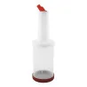 Contenitore Succhi e Topping Rosso 1 Lt THE BARS