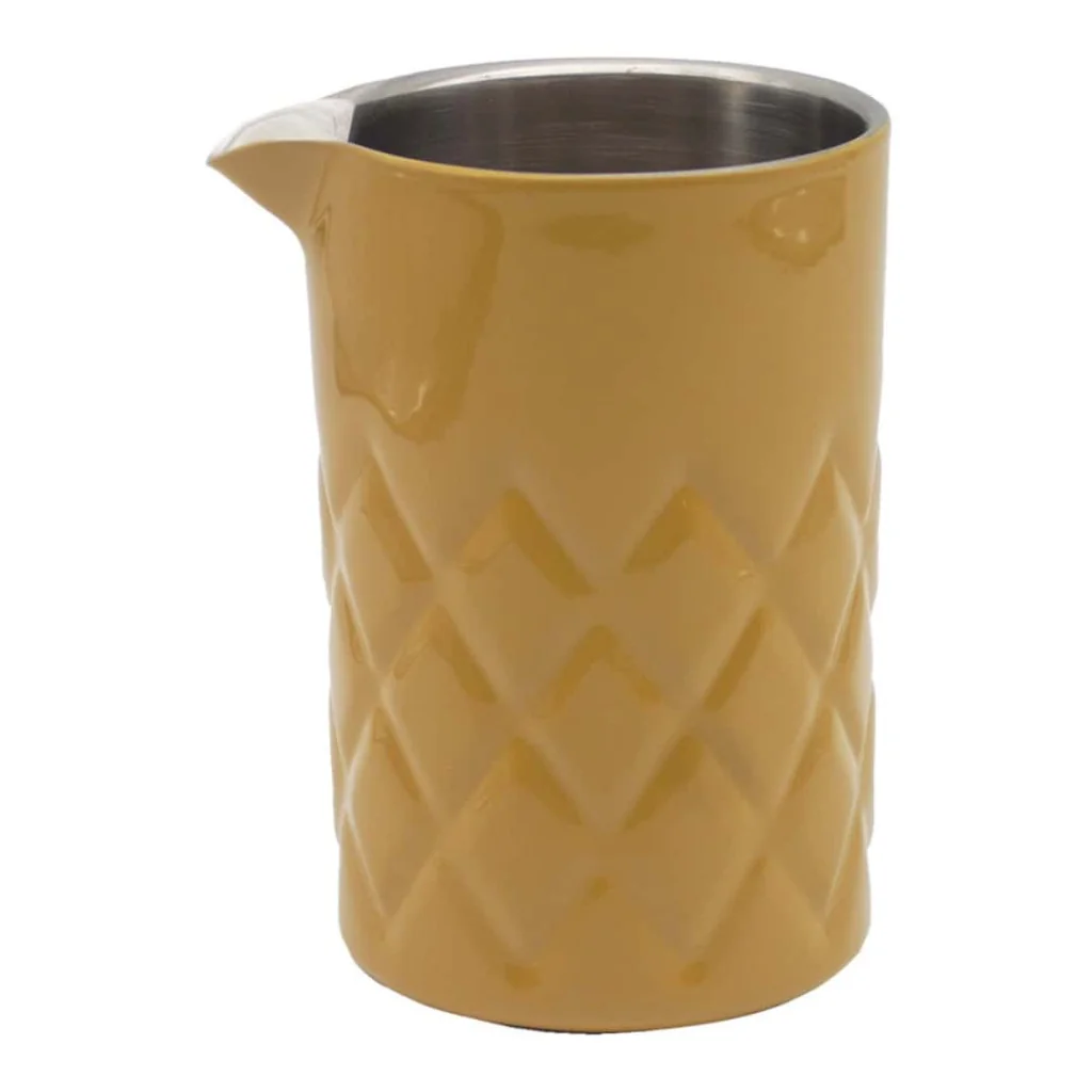 Bicchiere Iron Doppia Parete Senape 600 ml THE BARS