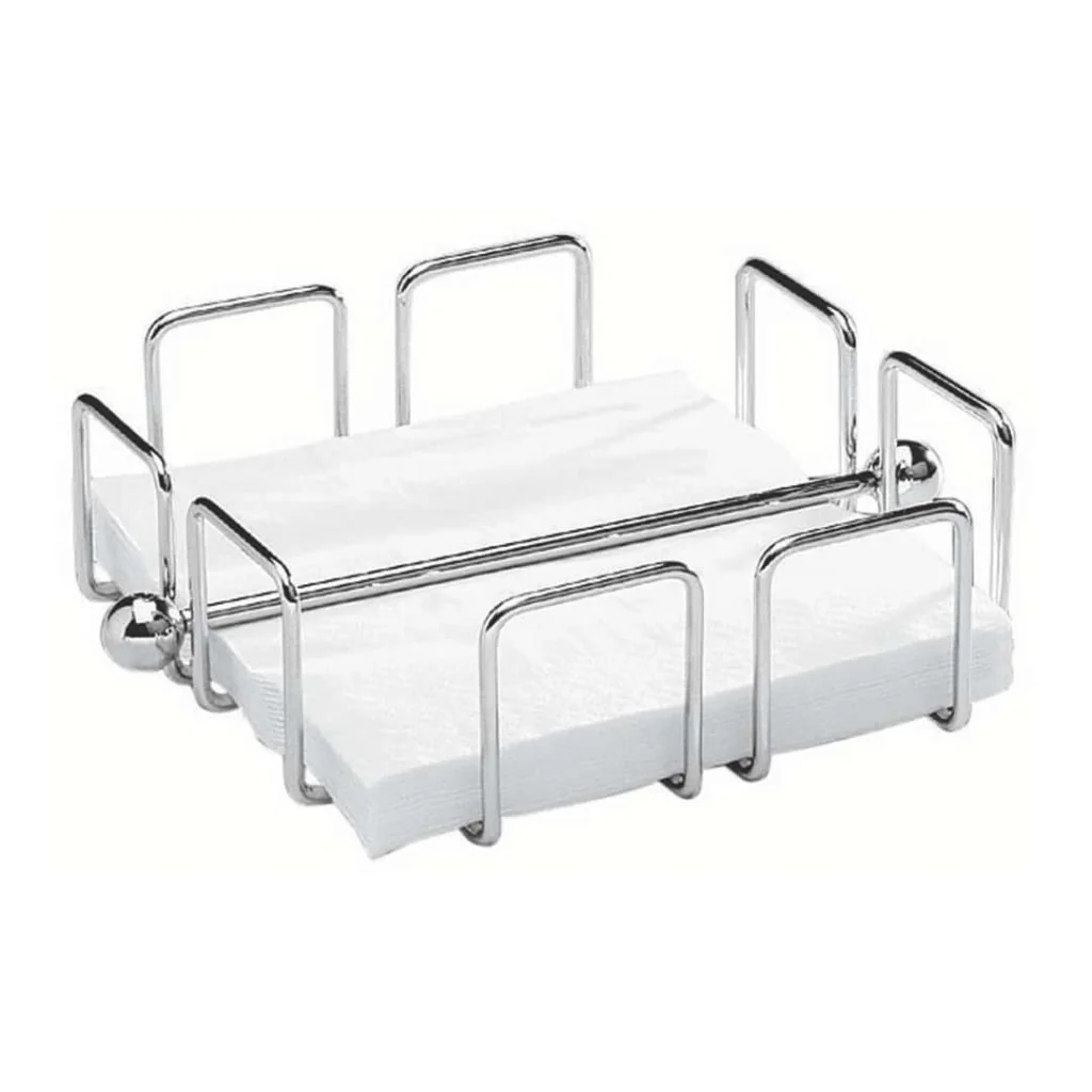 Porta Tovaglioli Filo Cromato 19x19 H 6,5 cm SAMBONET PADERNO