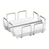 Porta Tovaglioli Filo Cromato 19x19 H 6,5 cm SAMBONET PADERNO