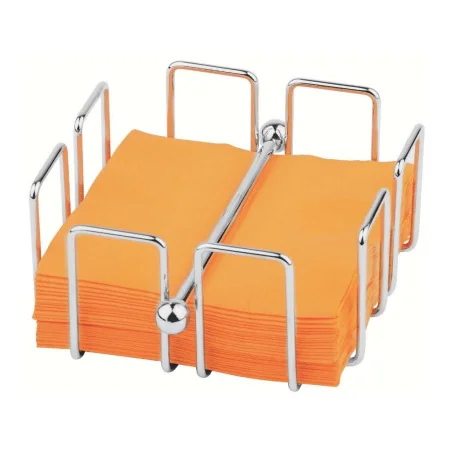 Portatovaglioli Filo Cromato 14x14 cm SAMBONET PADERNO