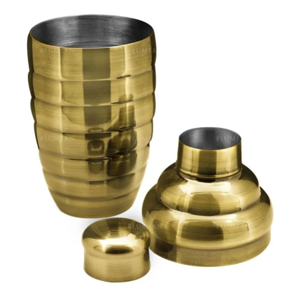 Shaker Bomber Cobler Placcato Bronzo 50 cl LUMIAN