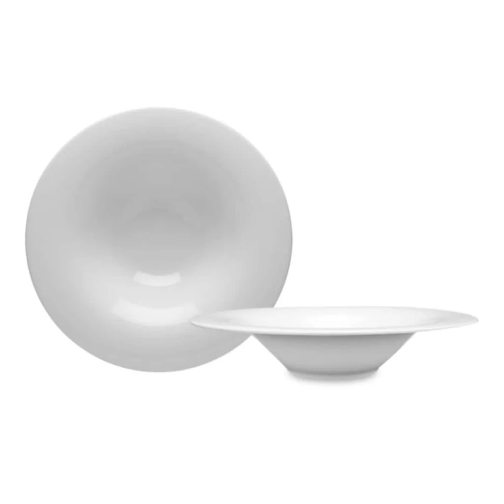 Piatto Pasta Bowl Jupiter Bianco ø 27 cm LUBIANA