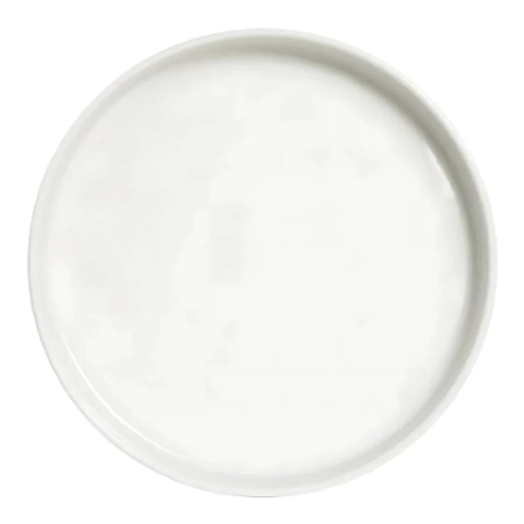 Piatto Piano Oslo Bianco Nordic ø 20 cm SATURNIA