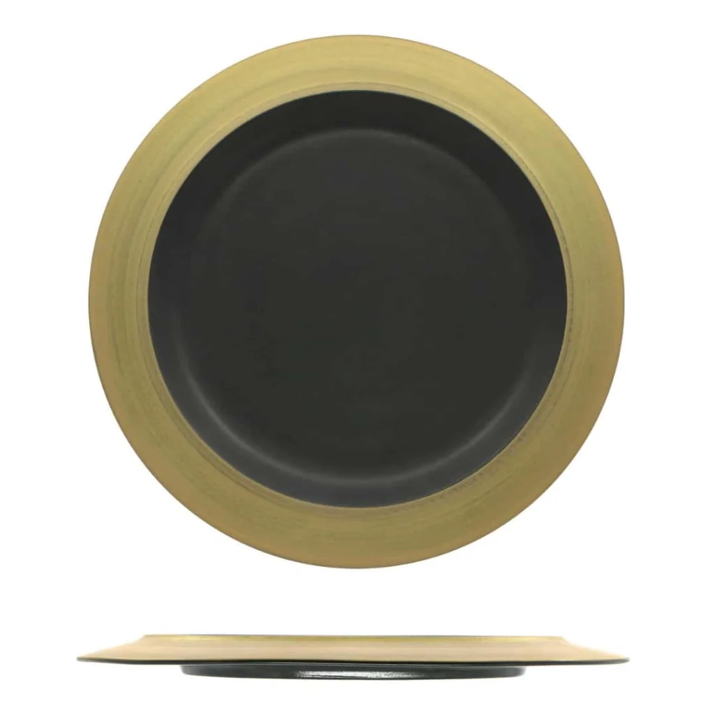 Piatto Piano Kama Oro ø 21 cm DT