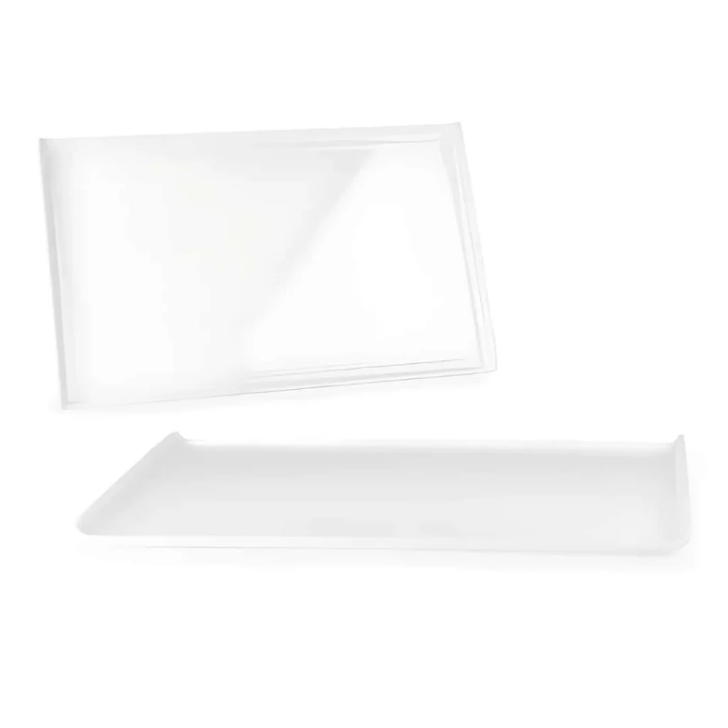 Vassoio Melamina Rettangolare Bianco 53x33 cm LE NOUVEAU COQ