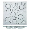 Vassoio Antipastiera Bubble Vetro Quadrato 30x30 cm MORINI