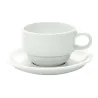 Set 6 Tazze Colazione Riviera con Piattino 23 cl MEDRI