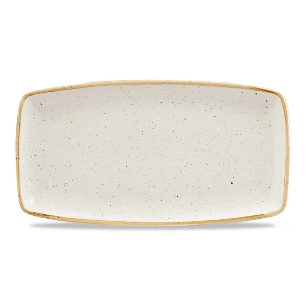 Vassoio Rettangolare Stonecast Bianco 35x18,5 cm CHURCHILL