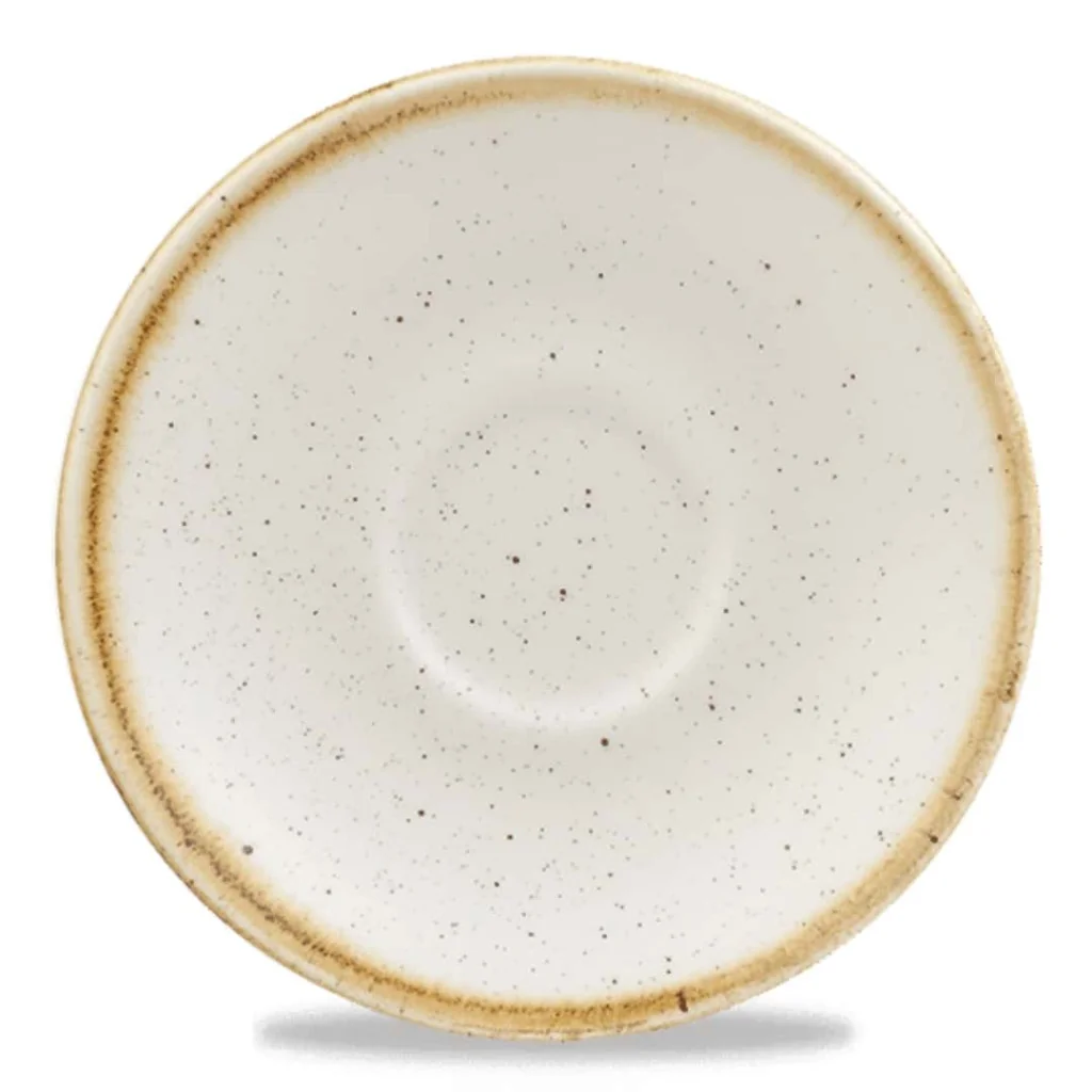 Piattino Tazza Caffè Stonecast Bianco ø 11,8 cm CHURCHILL