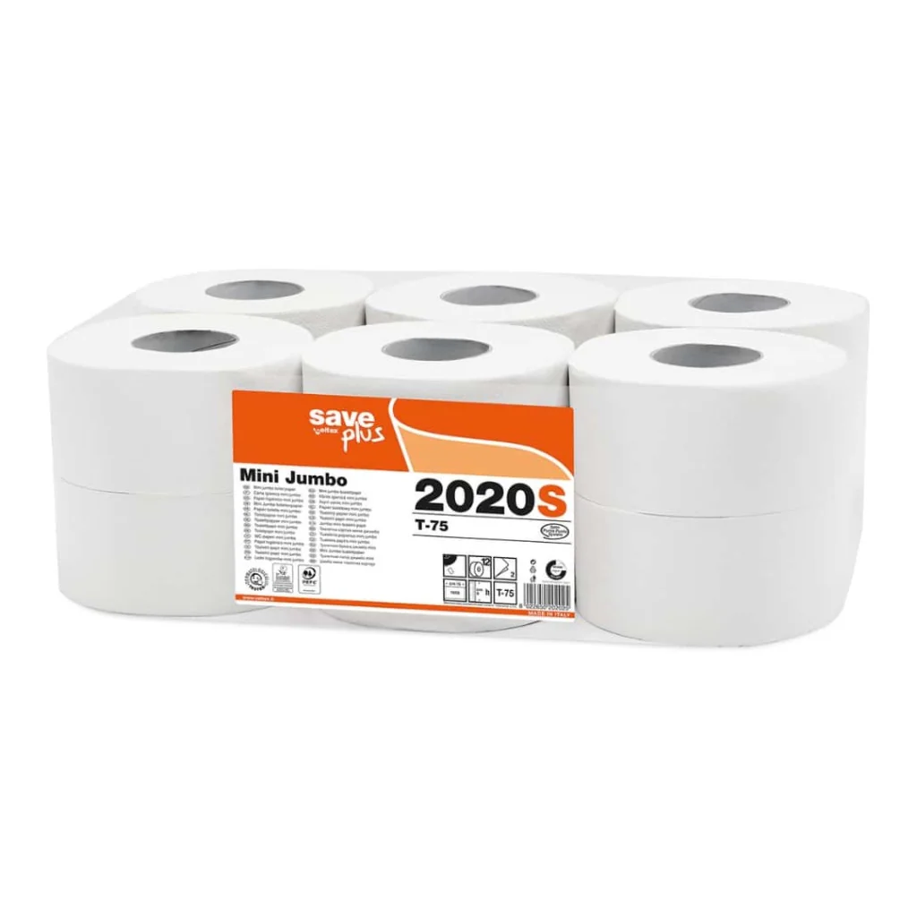 Carta Igienica Save Mini Jumbo 12 rt INDUSTRIE CELTEX