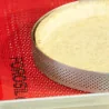 Fascia Crostata Cuore Inox Microforata 170x182x35 mm PAVONI