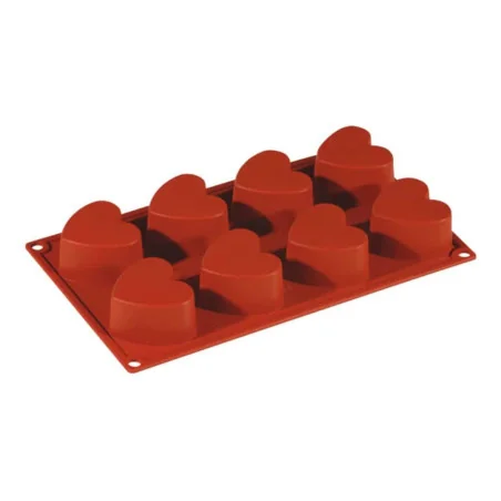 Stampo Silicone Formaflex Cuore 8 Impronte PAVONI