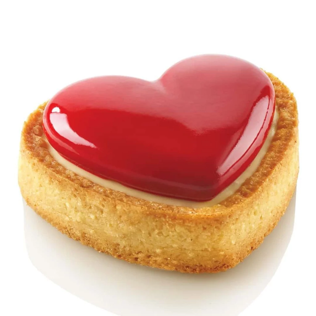Kit 8 Tarte Ring Amore 8x7 cm SILIKOMART