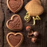 Stampo Silicone Cookie Love Slim Cuore SILIKOMART
