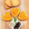 Stampo Silicone Cookie Love Slim Cuore SILIKOMART