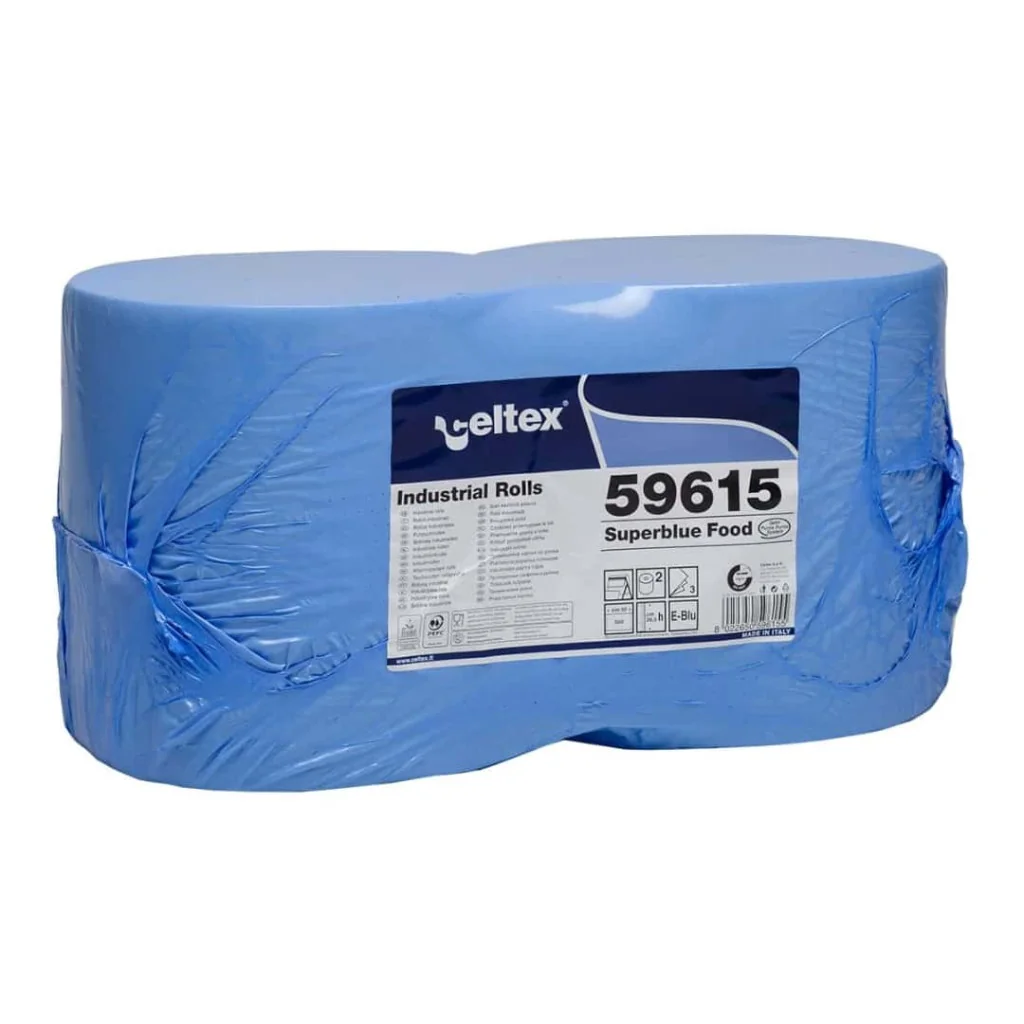 Rotoloni Industriali Carta Superblue Food 2 rt INDUSTRIE CELTEX