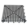 Tappetino Componibile Nero 33x33 cm THE BARS