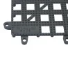 Tappetino Componibile Nero 33x33 cm THE BARS