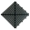 Tappetino Componibile Nero 33x33 cm THE BARS
