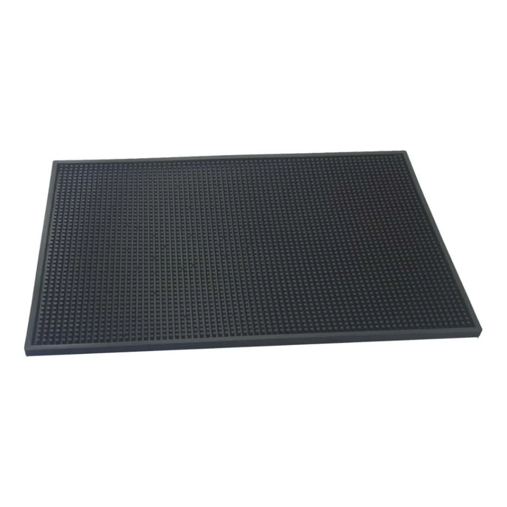 Tappetino Poggia Bicchieri Nero 45x30 cm THE BARS