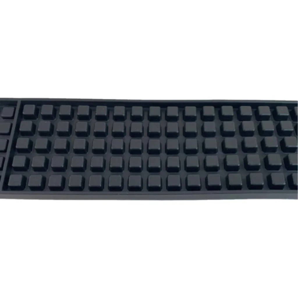 Tappetino Bar Nero Gomma 51x8 cm MC