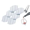 Set 6 Tappi Antigoccia Wine Stopper EVA COLLECTION