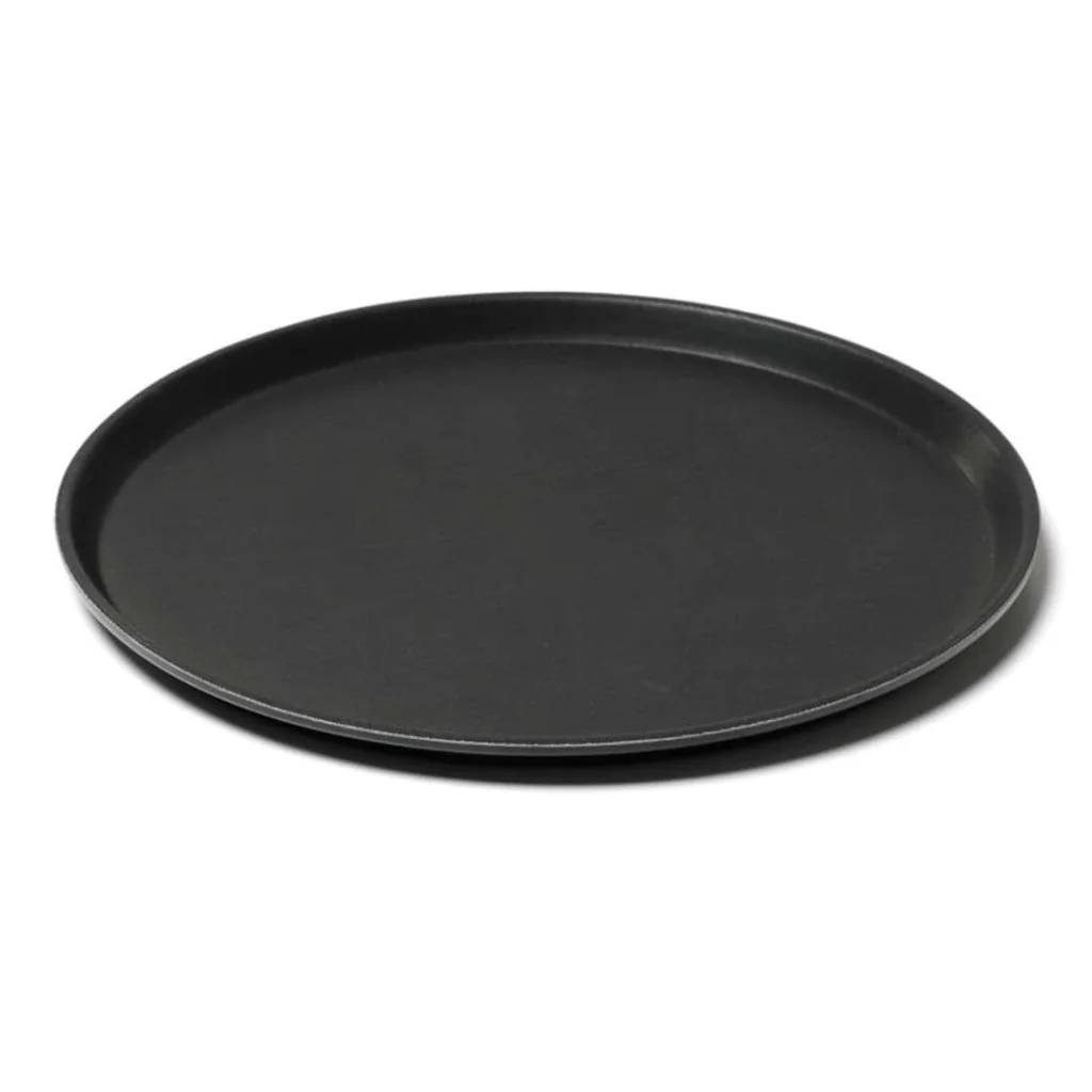 Vassoio Antiscivolo Nero Tondo ø 36 cm COMAS