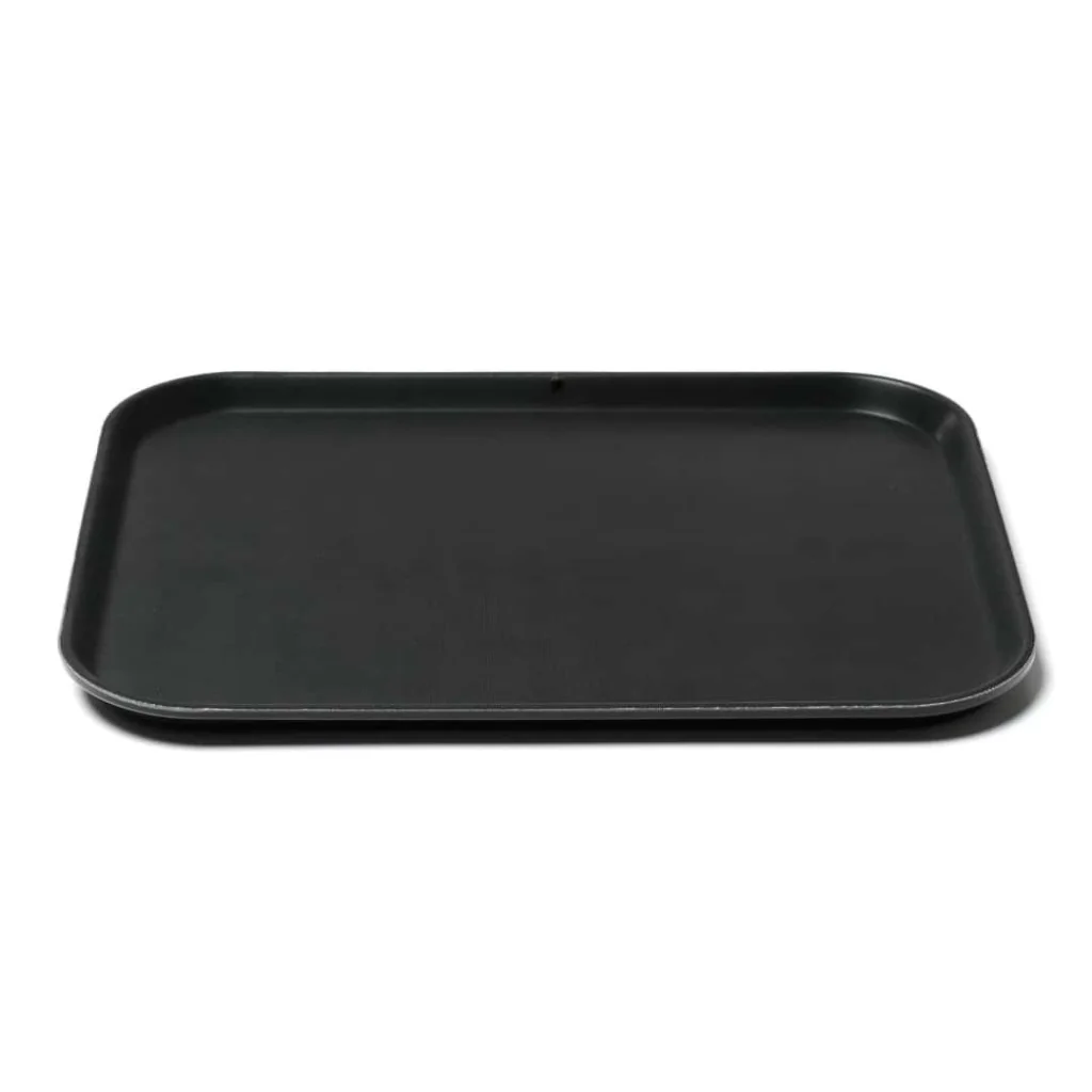 Vassoio Antiscivolo Nero Rettangolare 51x38 cm COMAS