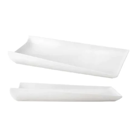 Vassoio Rettangolare Bianco 36,5x22,5 cm MORINI