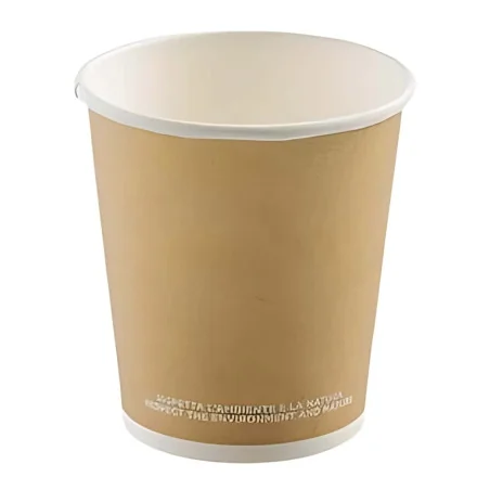 Bicchiere Caffè Carta Avana 90 ml 50 pz WEBIO