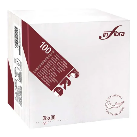 Tovaglioli Professional Bianchi 38x38 cm 100 pz INFIBRA