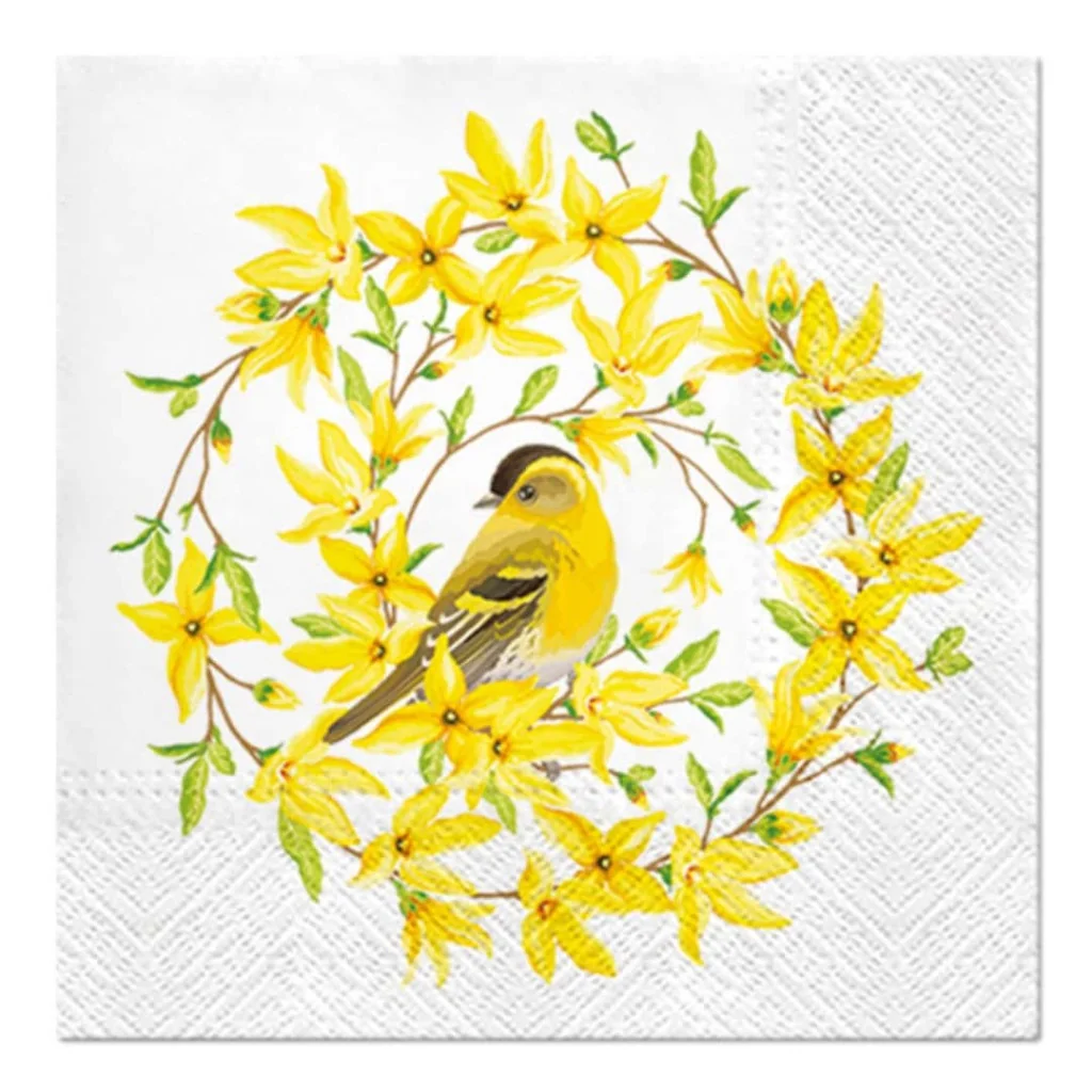 Tovaglioli Primavera Pulcino 33x33 cm PAW