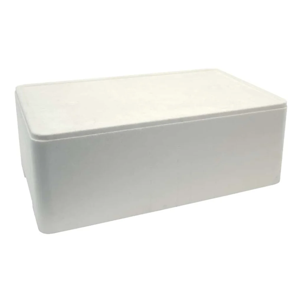 Cassetta Alimenti Polistirolo con Coperchio 54,5x37,5x15 cm DT